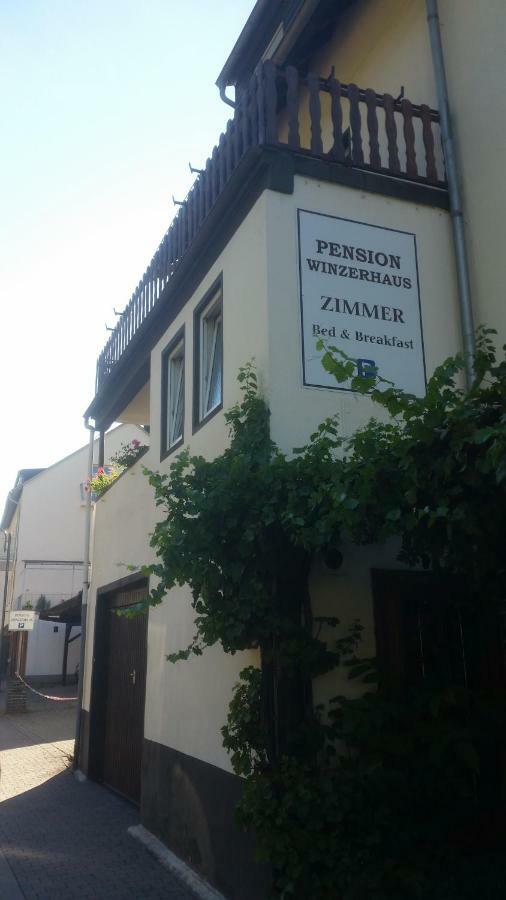 באכאראך Hotel Pension Winzerhaus מראה חיצוני תמונה